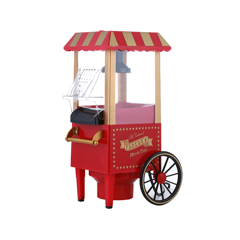 Mesin Popcorn Sertifikasi CE Merah Model PM-2800 Steker Eropa